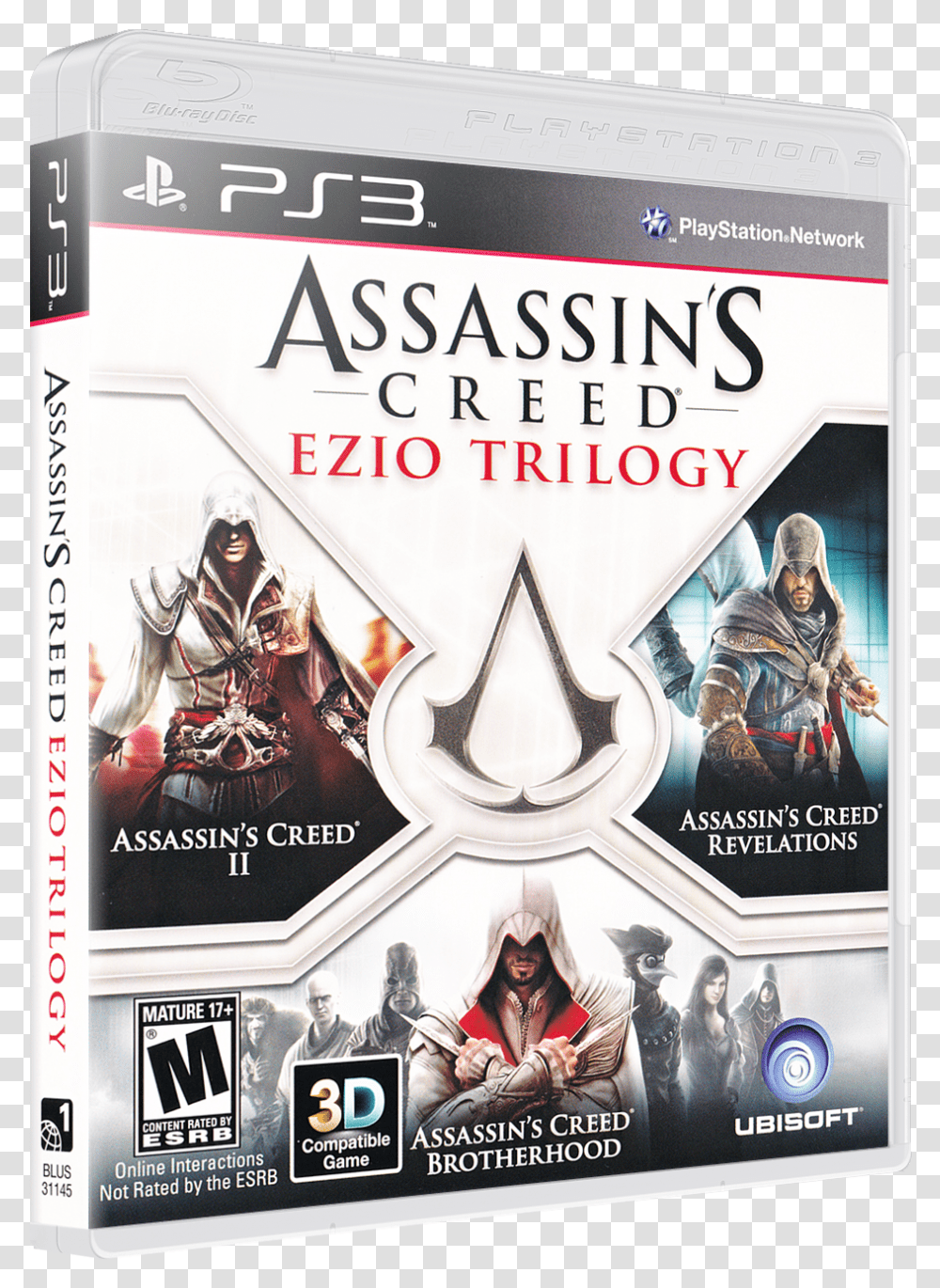 Assassins Creed Ezio Collection, Poster, Advertisement, Person, Human Transparent Png