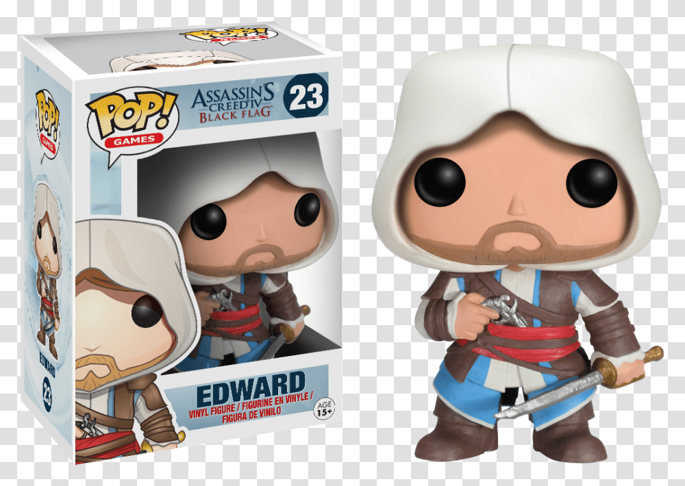 Assassins Creed Funko Pop, Plant, Person, Toy, Animal Transparent Png