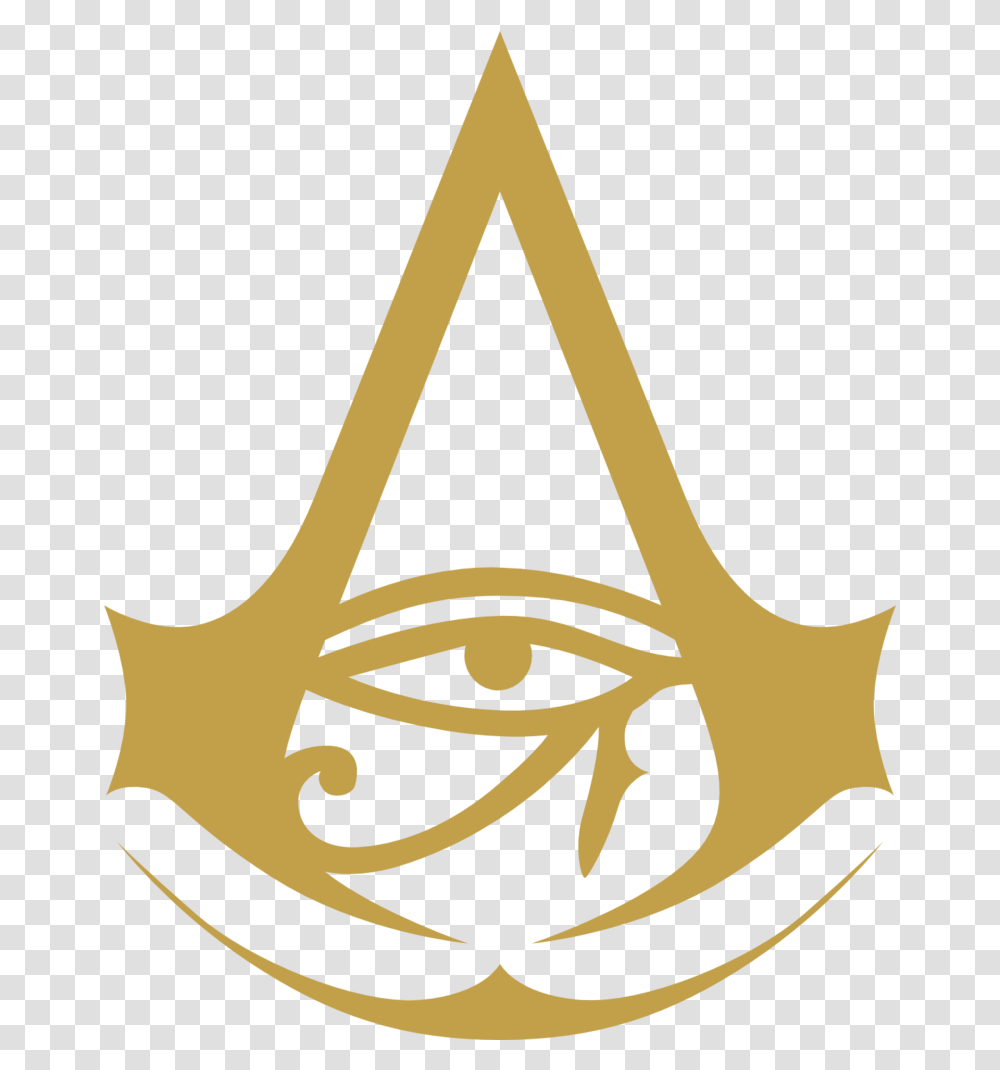 Assassins Creed Logo 2 Image Creed Origins Logo, Symbol, Text, Brass Section, Musical Instrument Transparent Png