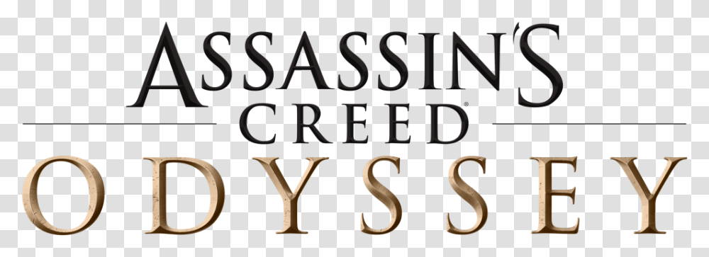 Assassins Creed Odyssey, Alphabet, Number Transparent Png