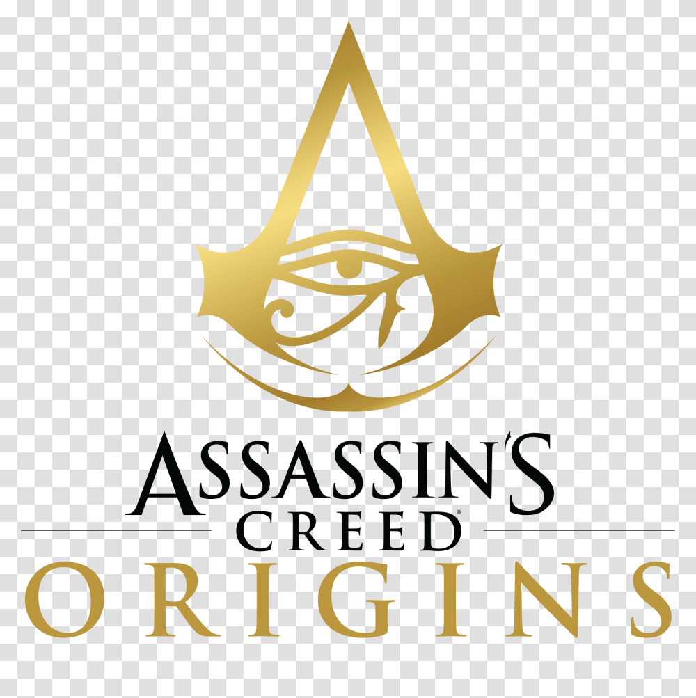 Assassins Creed Origins Logo Pure Playstation, Label, Emblem Transparent Png