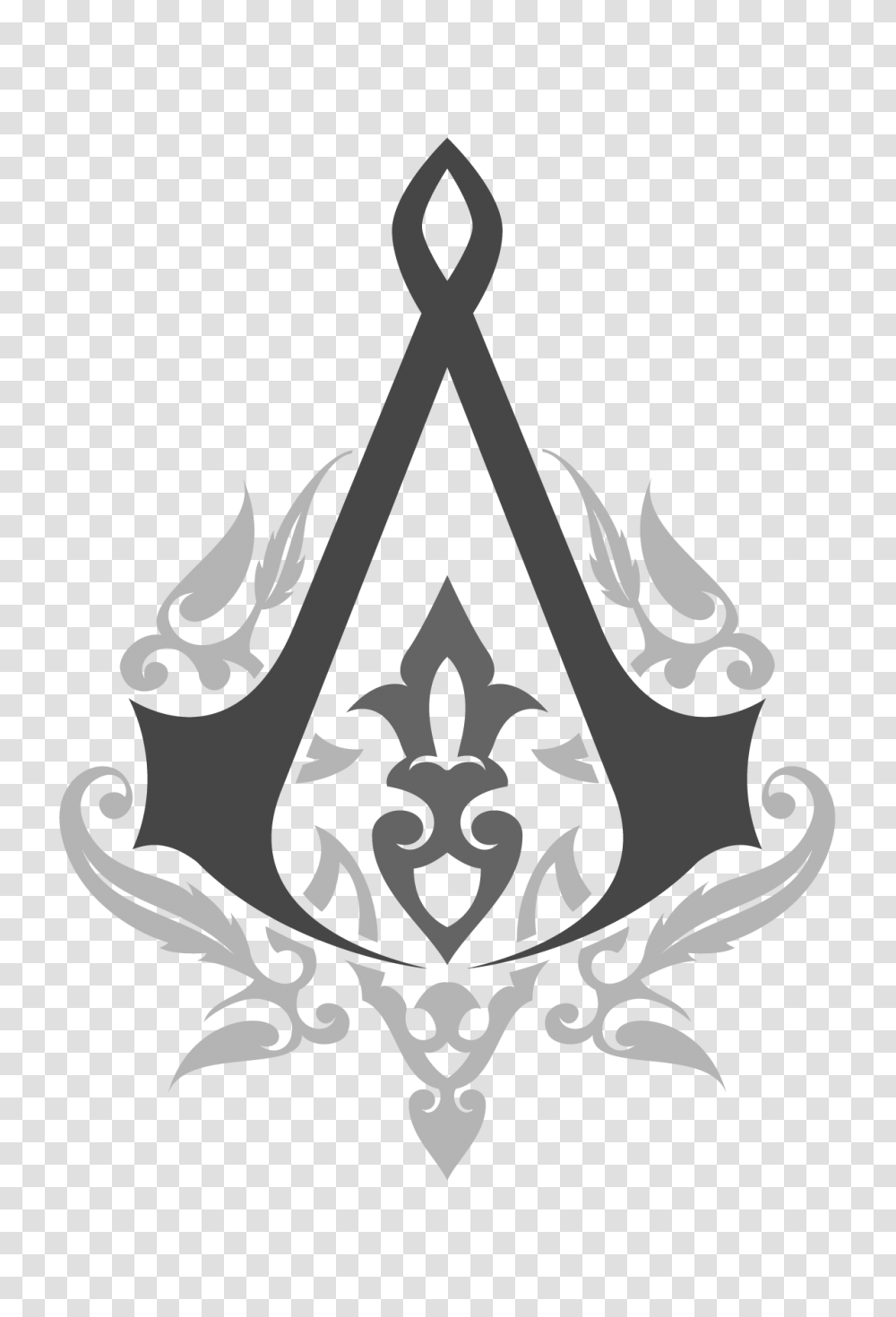Assassins Creed Revelations Clip Art, Stencil, Cross, Emblem Transparent Png