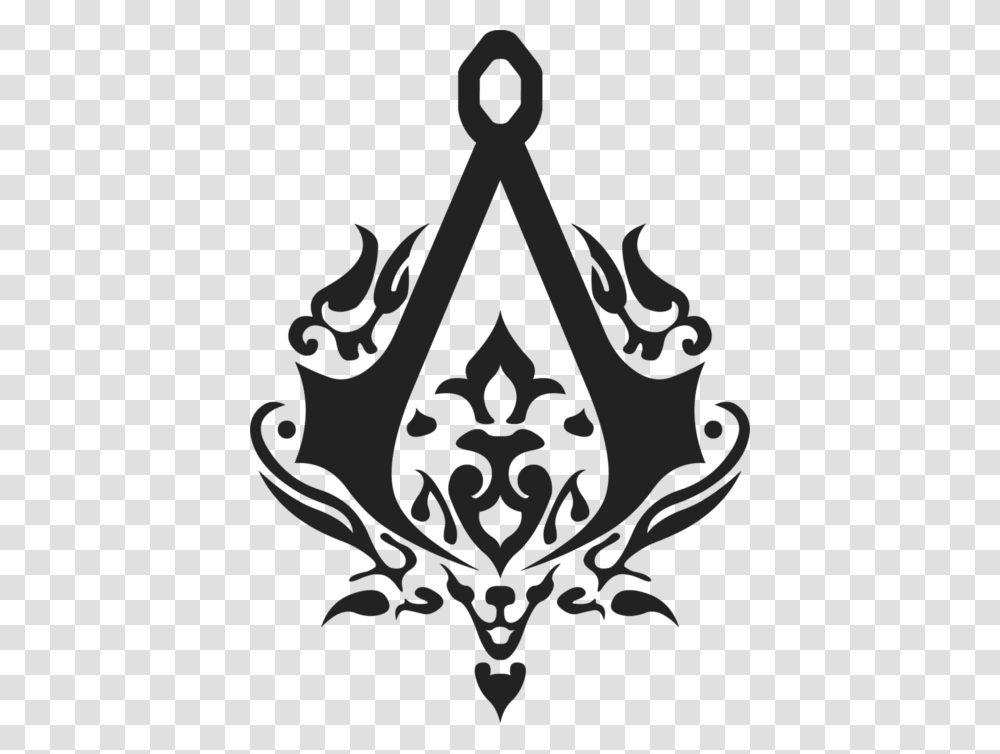 Assassins Creed Revelations Logo, Stencil, Emblem Transparent Png