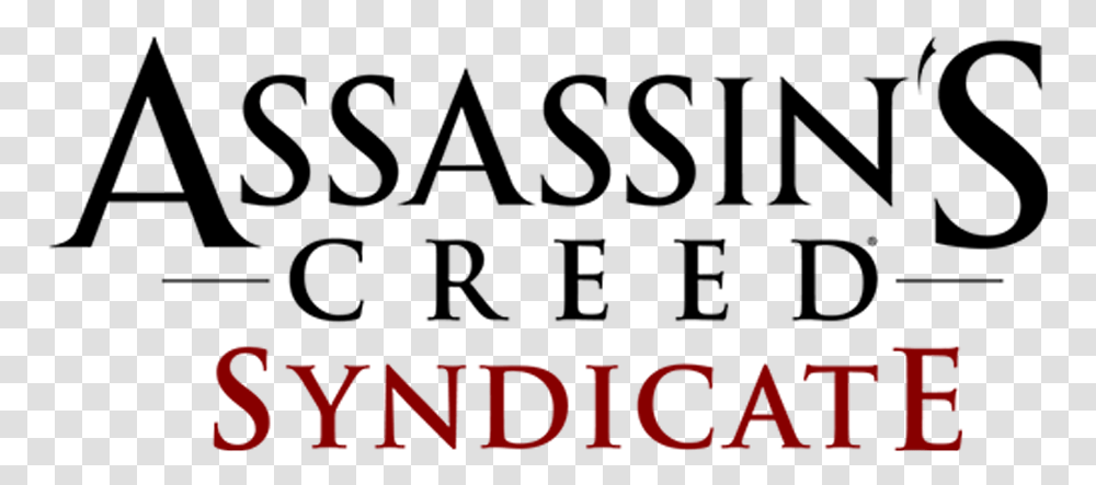 Assassins Creed Syndicate Logo Assassin's Creed Syndicate Title, Alphabet, Trademark Transparent Png