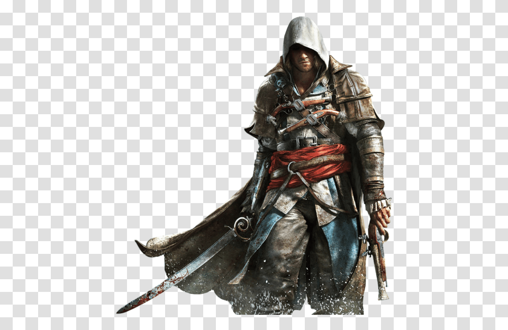 Assassins Creed Unity Clipart Anime Dark Assassin's Creed 4, Person, Human, Samurai Transparent Png