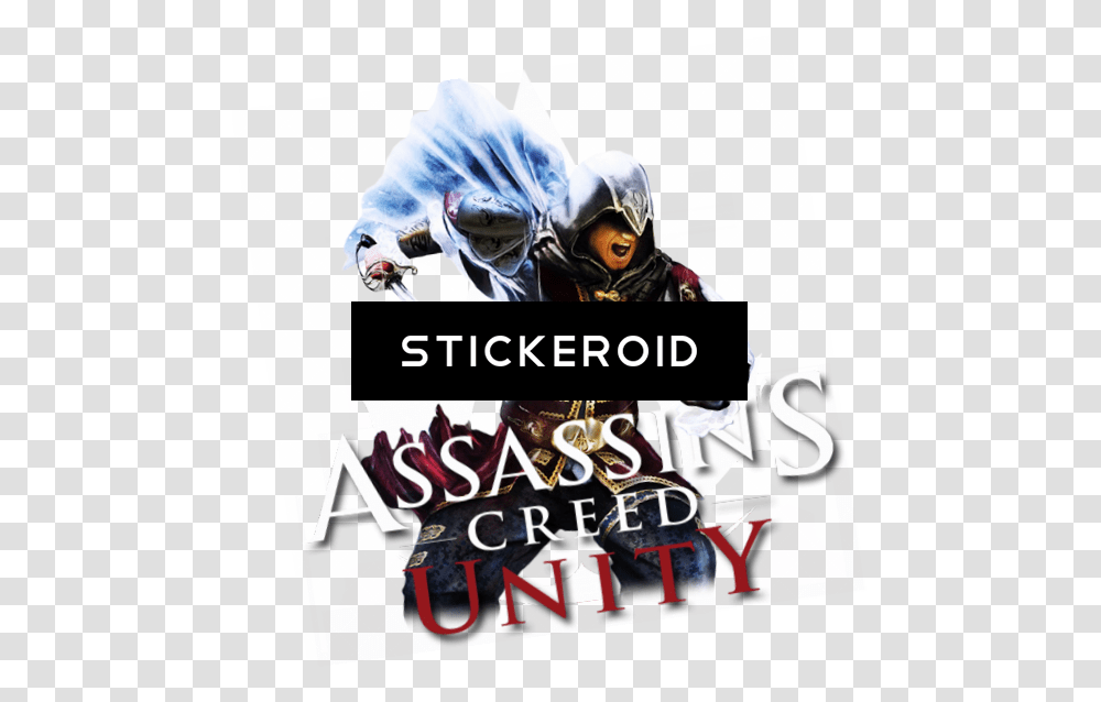 Assassins Creed Unity Graphic Design, Helmet, Apparel, Advertisement Transparent Png