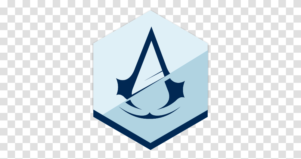 Assassins Creed Unity Honeycomb Icon, Triangle, Stencil Transparent Png