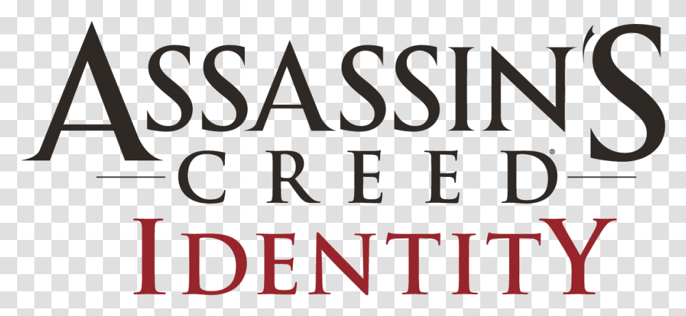 Assassins Creedidentityrequisitosmnimoslogo Creed Identity Logo, Text, Alphabet, Word, Label Transparent Png