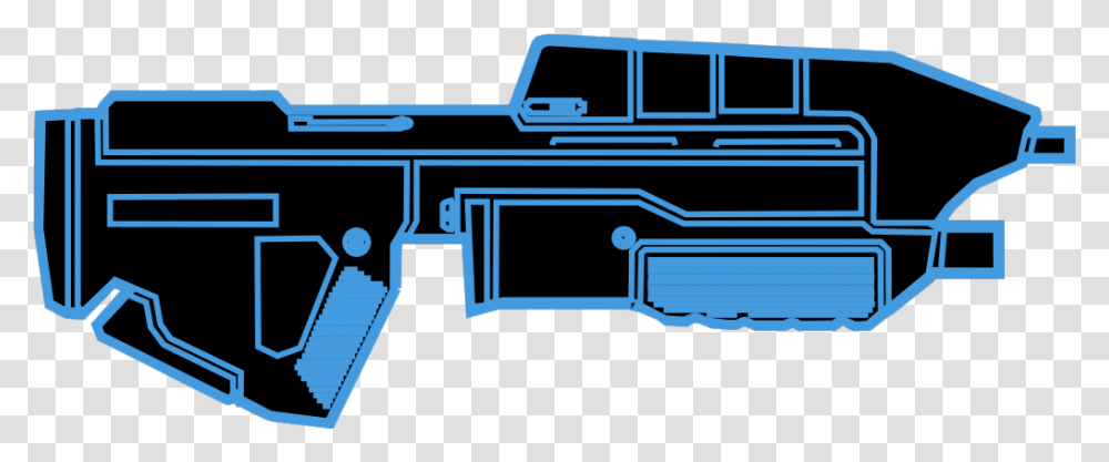 Assault Rifle Clipart Halo 3 Assault Rifle, Transportation, Furniture, Vehicle, Gun Transparent Png