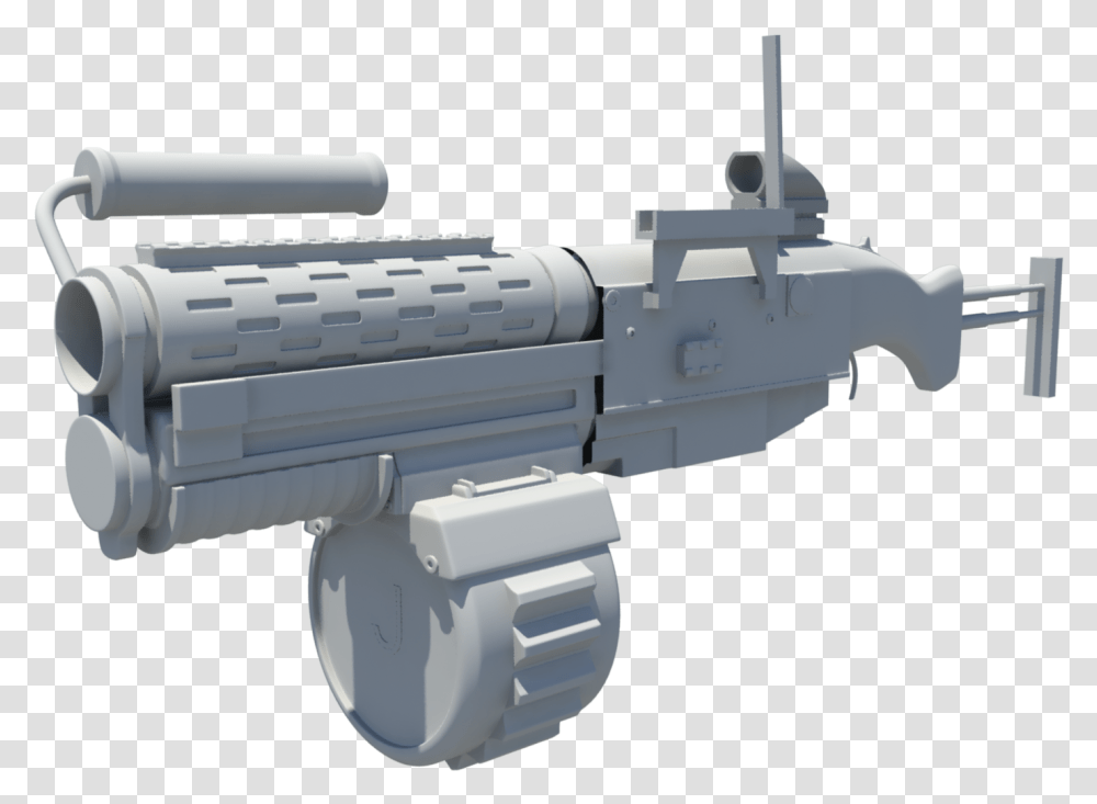 Assault Rifle, Gun, Weapon, Lighting, Cannon Transparent Png