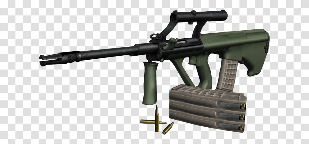 Assault Rifle, Gun, Weapon, Weaponry, Machine Gun Transparent Png