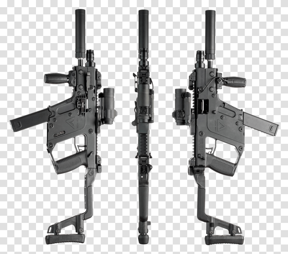 Assault Rifle Machine Gun Images Vector Kriss Super V, Weapon, Weaponry, Armory Transparent Png