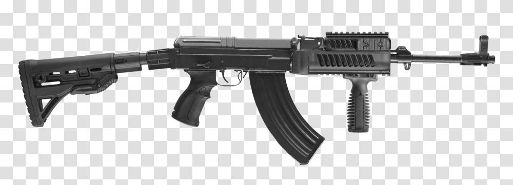 Assault Rifle Vz 58 Fab Defense, Machine Gun, Weapon, Weaponry Transparent Png