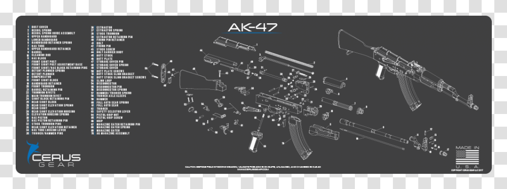 Assault Rifle, Weapon, Weaponry, Counter Strike, Ammunition Transparent Png