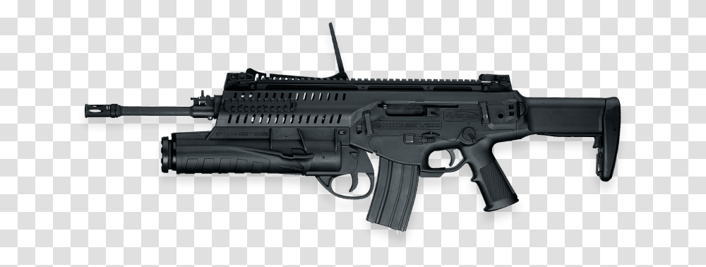 Assault Rifle With Grenade Launcher Infantry Beretta Arx 160 Grenade Launcher, Gun, Weapon, Weaponry, Shotgun Transparent Png