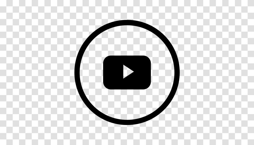 Asset Black Line Social Video Youtube Icon, Gray, World Of Warcraft Transparent Png
