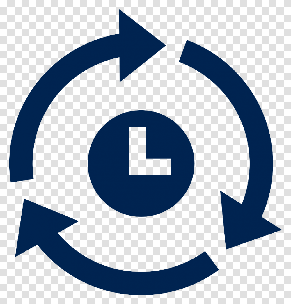 Asset Management Software And Fixed Asset Tracking Efficiency Icon, Recycling Symbol, Cross, Logo, Trademark Transparent Png