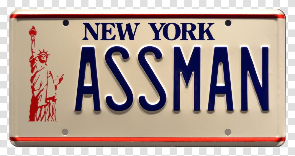 Assman Seinfeld, License Plate, Vehicle, Transportation Transparent Png