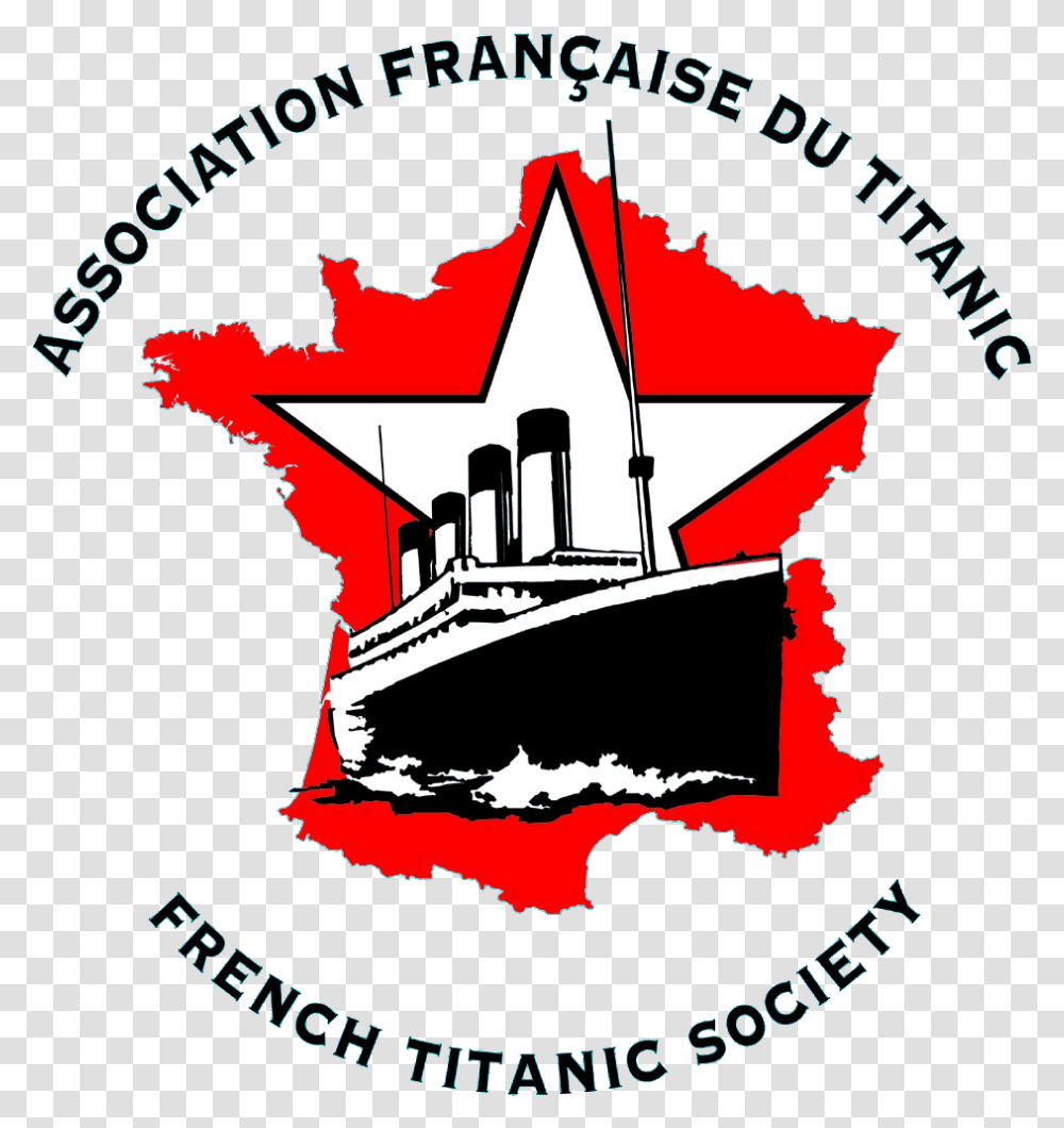 Association Du Titanic France European Union Map, Symbol, Logo, Trademark, Label Transparent Png