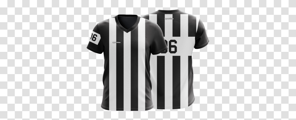 Association Football Referee Sports Jersey, Clothing, Apparel, Shirt, T-Shirt Transparent Png