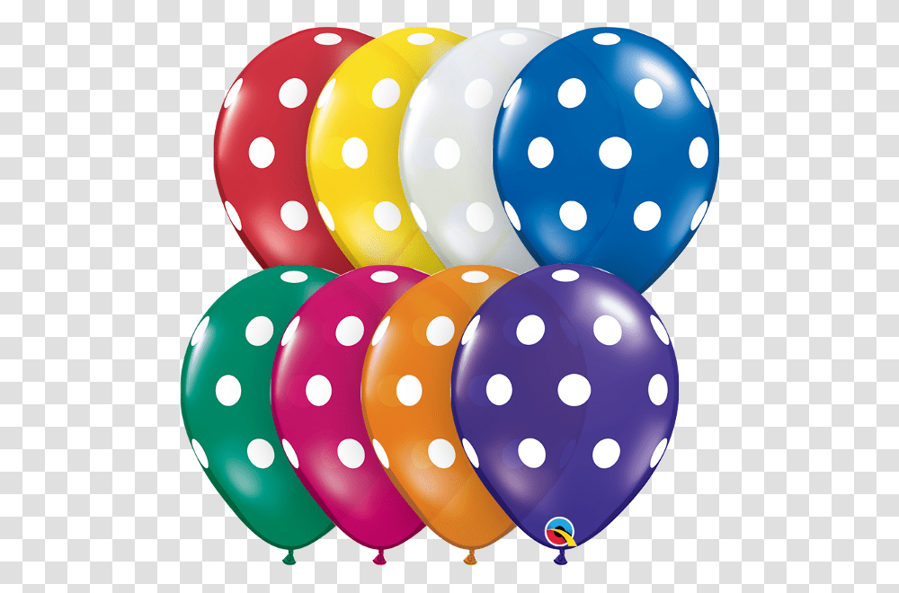 Assorted Balloon Polka Dot, Texture Transparent Png