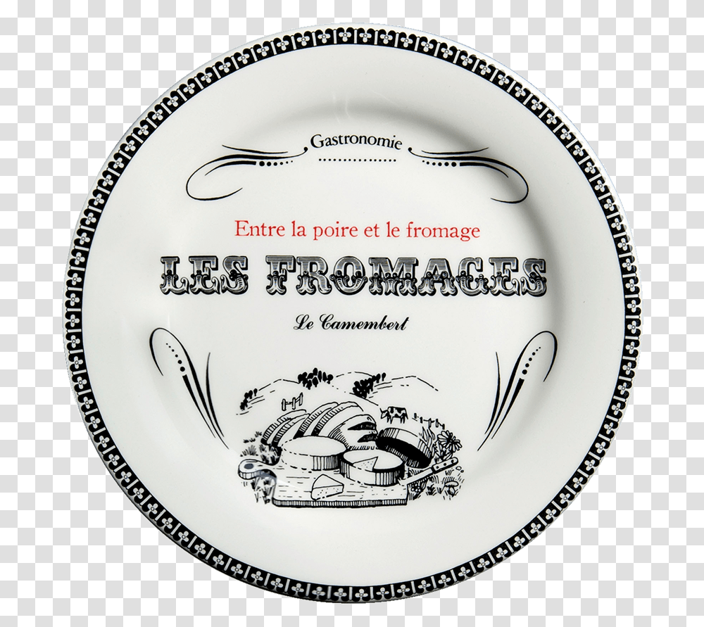 Assorted Cheese Plates Assiettes Fromage Gien, Porcelain, Pottery, Dish Transparent Png