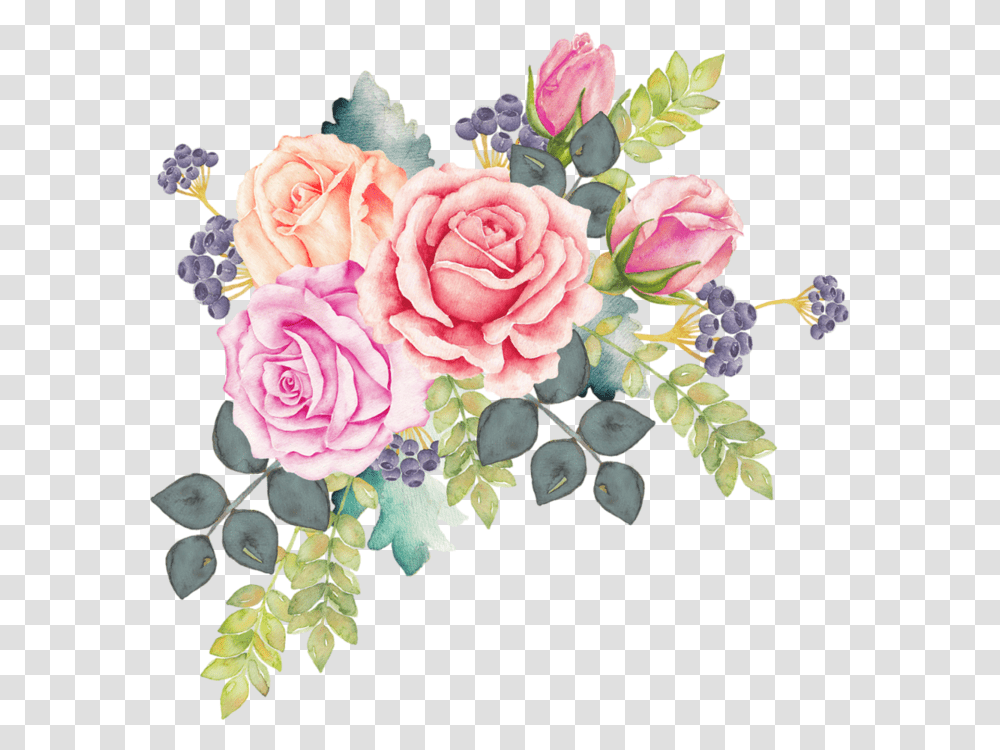 Assorted Color Flowers Illustration Watercolour Flower Watercolor Pastel, Plant, Blossom, Graphics, Art Transparent Png