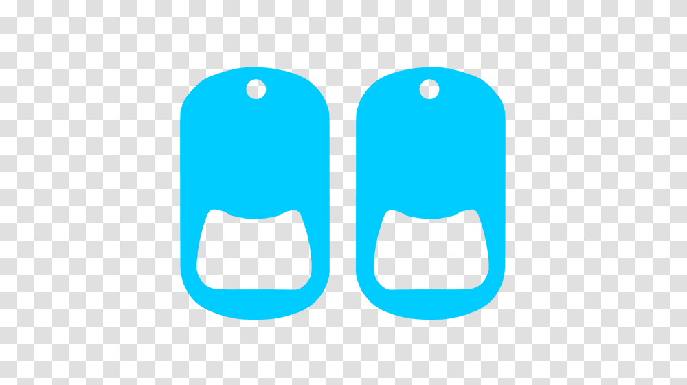 Assorted Colors Dog Tag Openers, Stencil, Pac Man, Teeth Transparent Png