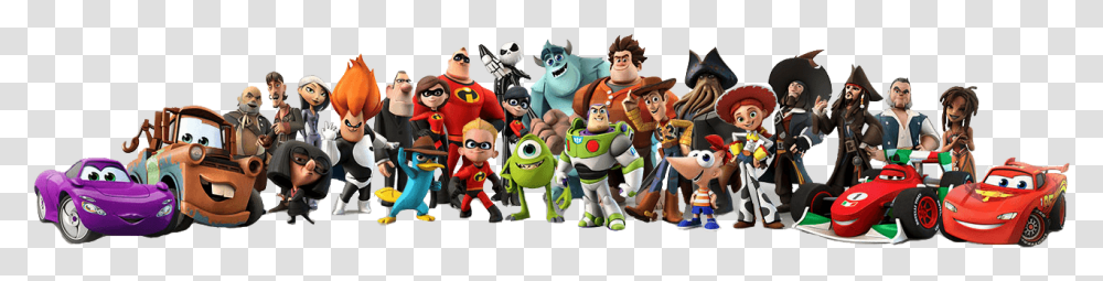 Assorted Disney Characters Together Clipart Disney Infinity 1 All Characters, Person, Toy, Figurine, Plush Transparent Png