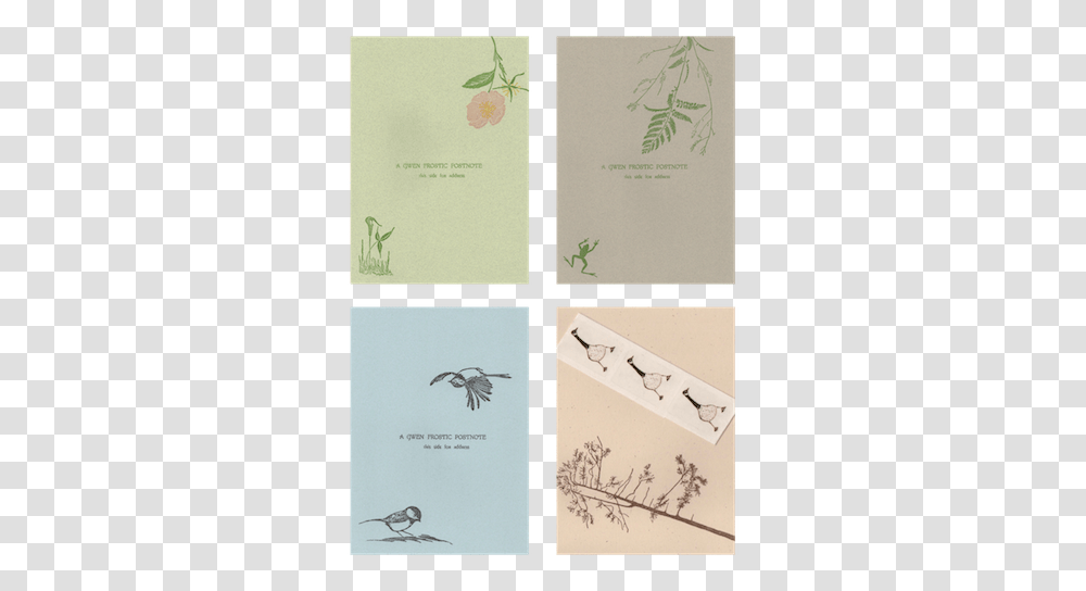 Assorted Gwen Frostic Old Fashioned Post Notes For Paper, Insect, Invertebrate, Animal Transparent Png