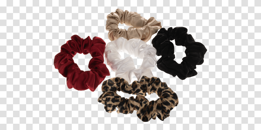 Assorted Hair Scrunchies Hair Scrunchie, Flower, Plant, Sea Life, Animal Transparent Png