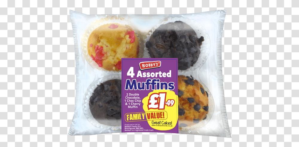 Assorted Muffins Chocolate Chip Cookie, Food, Donut, Pastry, Dessert Transparent Png