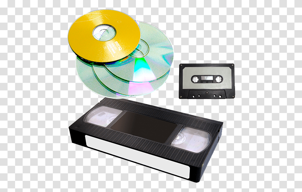 Assortment Of Cds Dvds Vhs Tapes And Cassette Tapes Video Cassettes, Mobile Phone, Electronics, Cell Phone, Cooktop Transparent Png