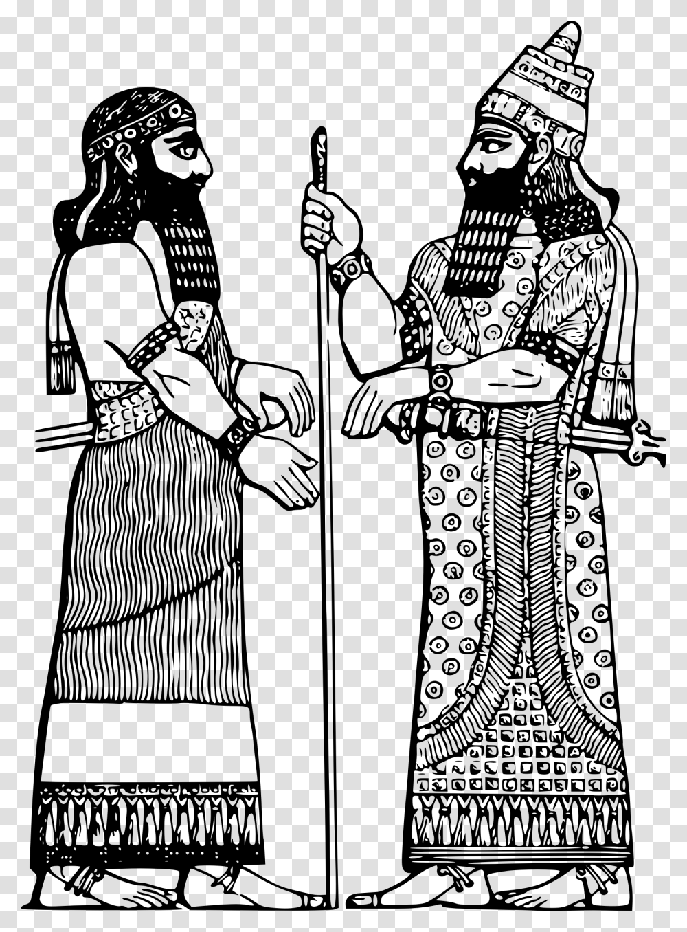 Assyrian King Clip Arts Ancient Assyrian King, Gray, World Of Warcraft Transparent Png