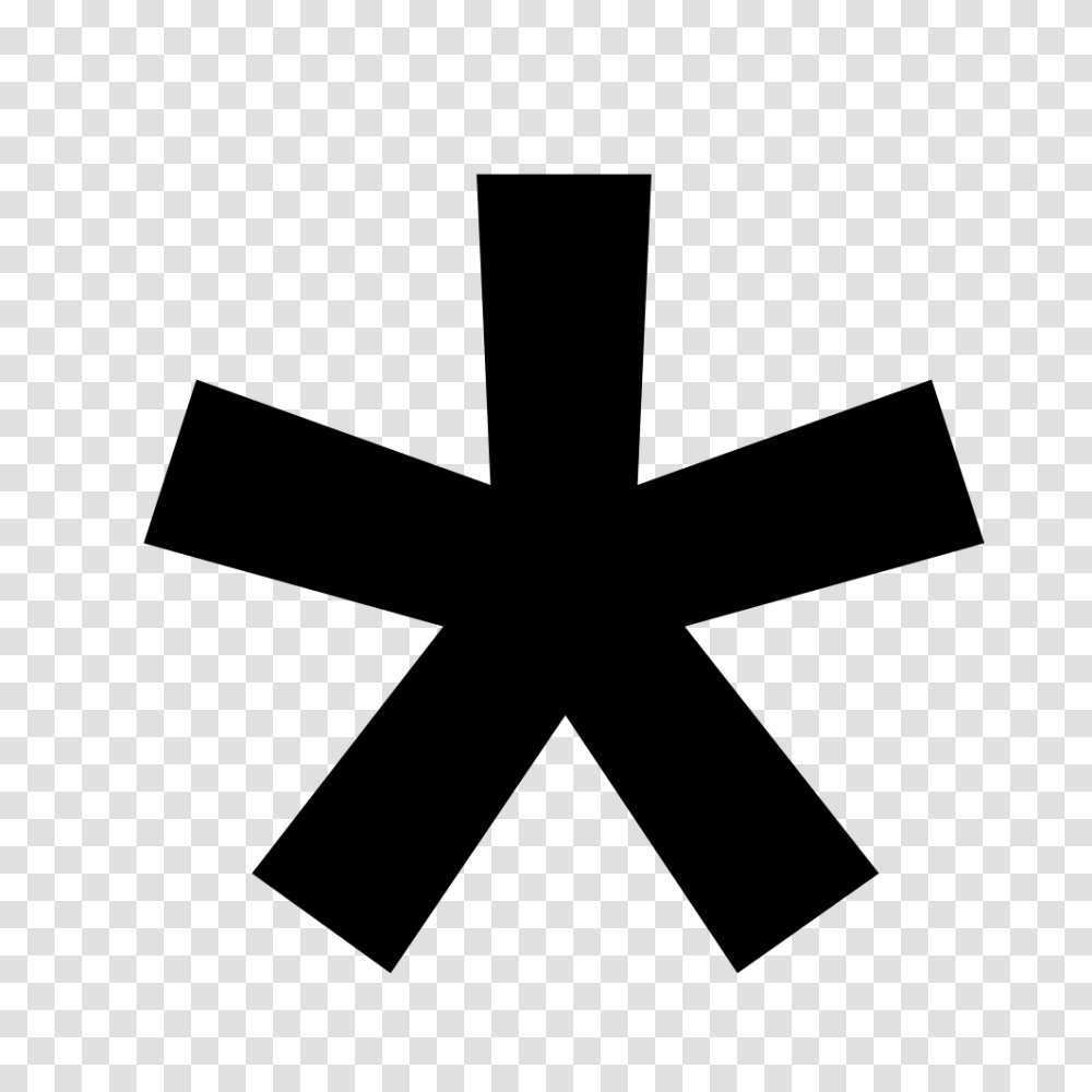 Asterisk Clipart, Cross, Logo, Trademark Transparent Png