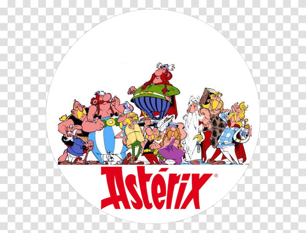 Asterix 07 Photo By Swinging Sixties Asterix And Obelix Family, Person, Label, Crowd, Performer Transparent Png