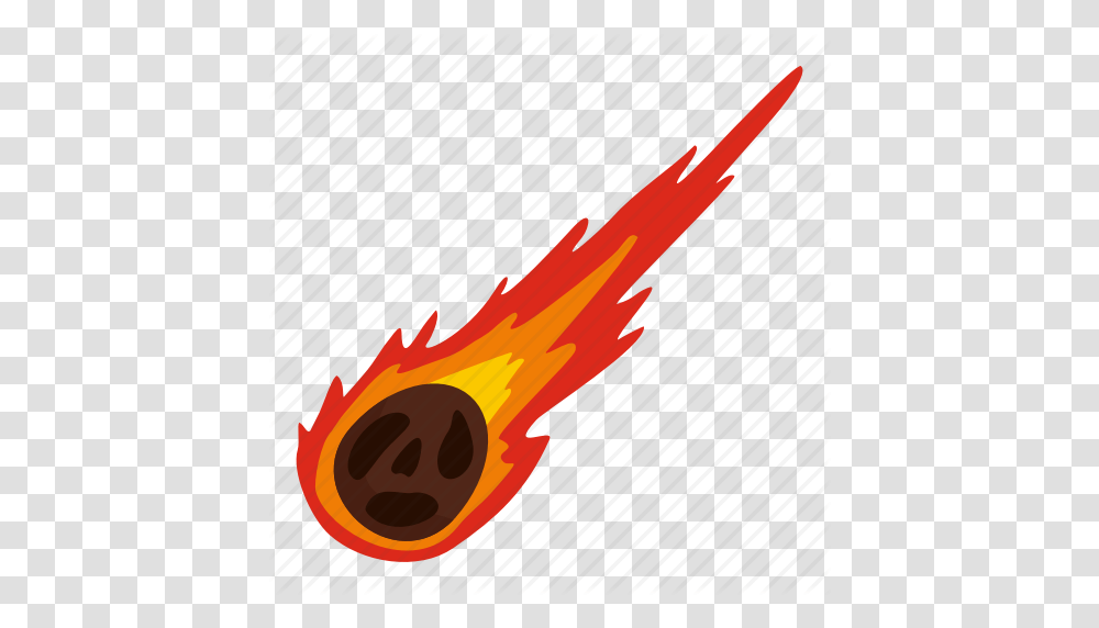 Asteroid Explosion Impact Meteor Meteorite Moon Rocks Icon, Fire, Flame, Forge, Light Transparent Png