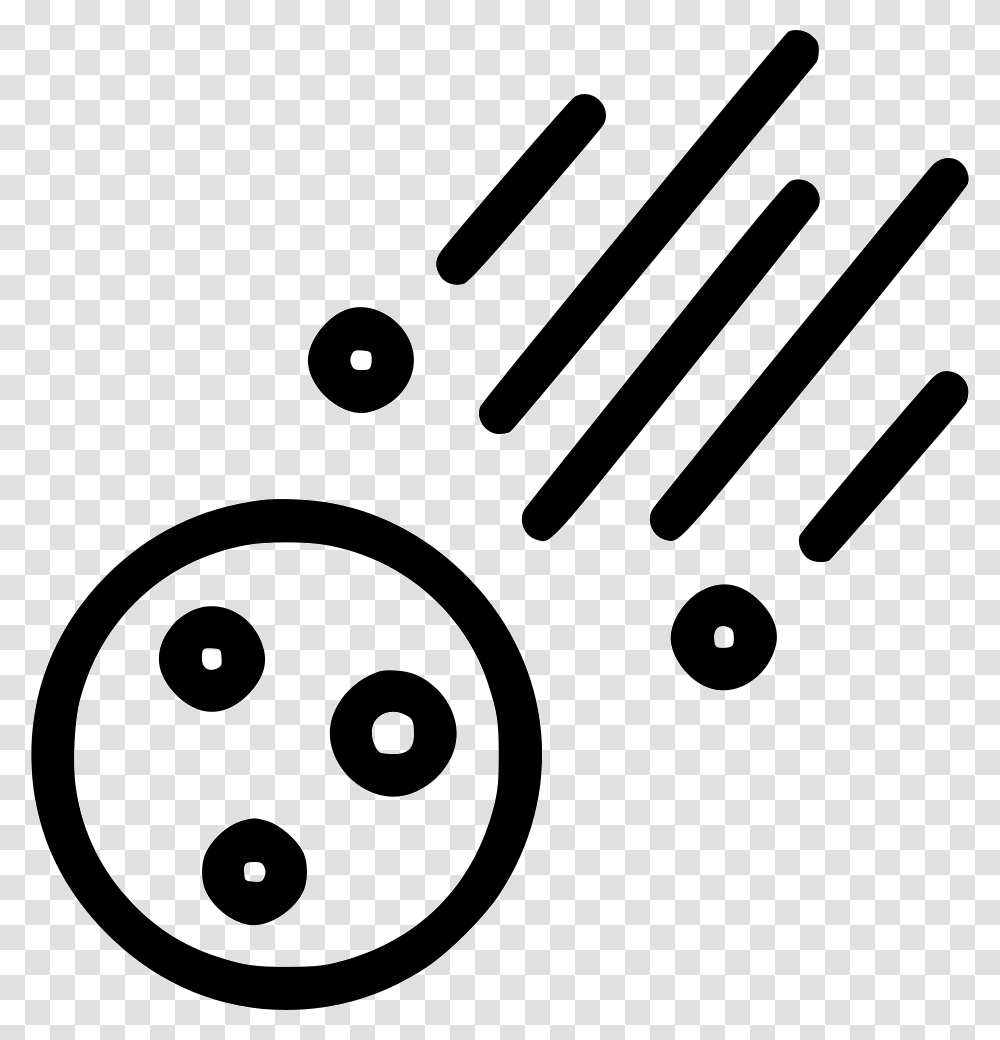 Asteroid Icon, Stencil, Electronics, Logo Transparent Png