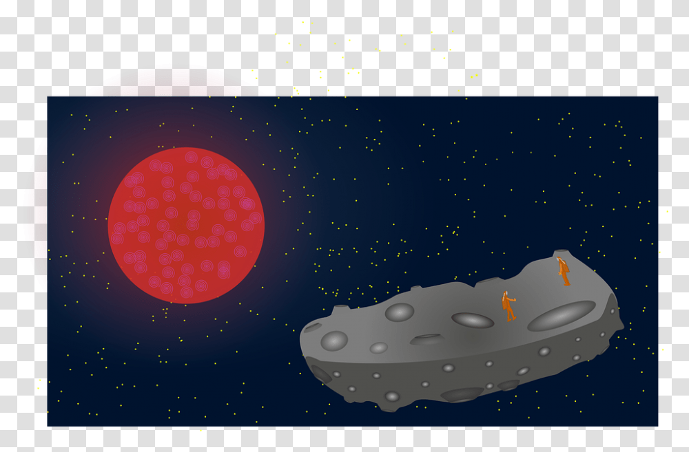 Asteroid Stars Star Free Vector Graphic On Pixabay Illustration, Jacuzzi, Outdoors, Nature, Art Transparent Png