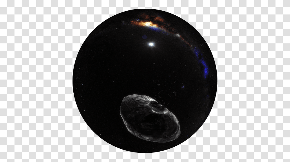 Asteroids Comets, Sphere, Moon, Outer Space, Night Transparent Png