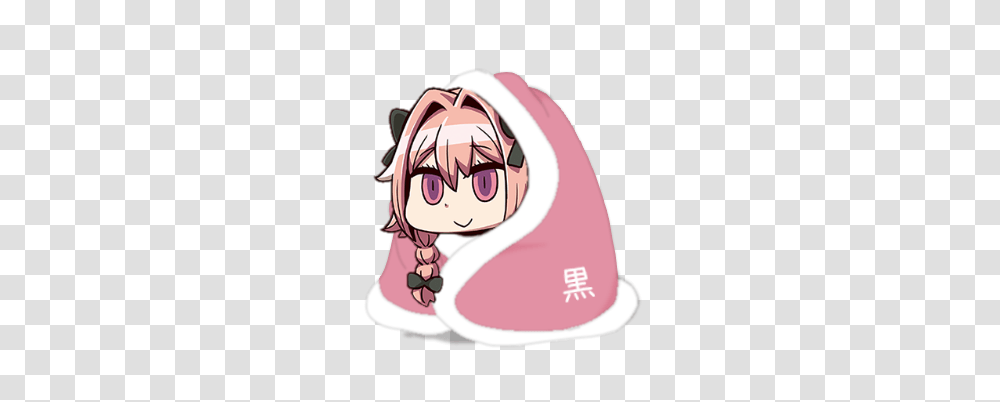 Astolfo In A Blanket Fate, Drawing, Helmet Transparent Png