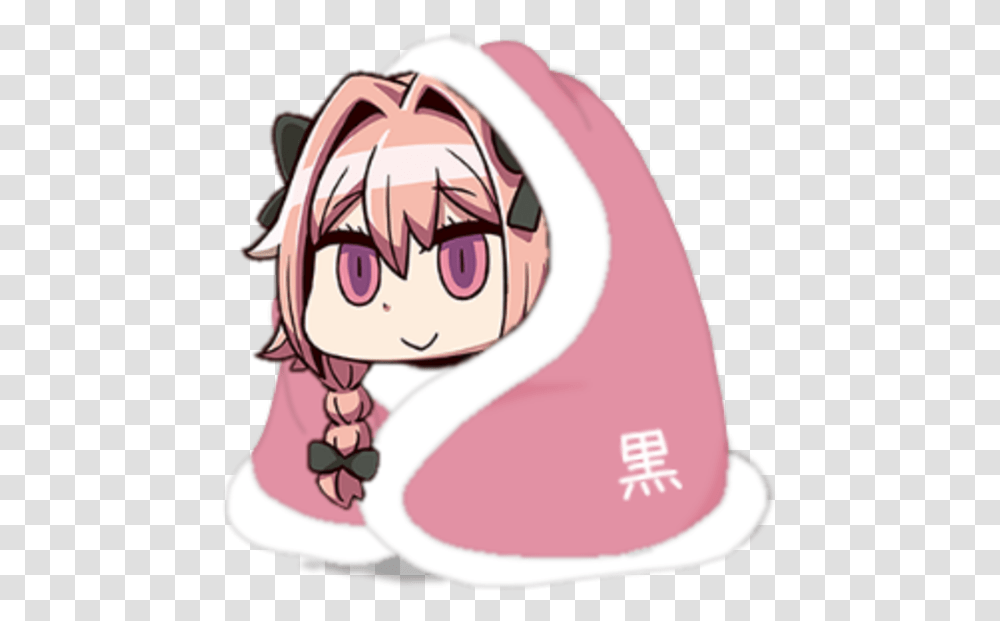 Astolfo In A Blanket Learning With Manga Astolfo, Comics, Book, Helmet, Clothing Transparent Png