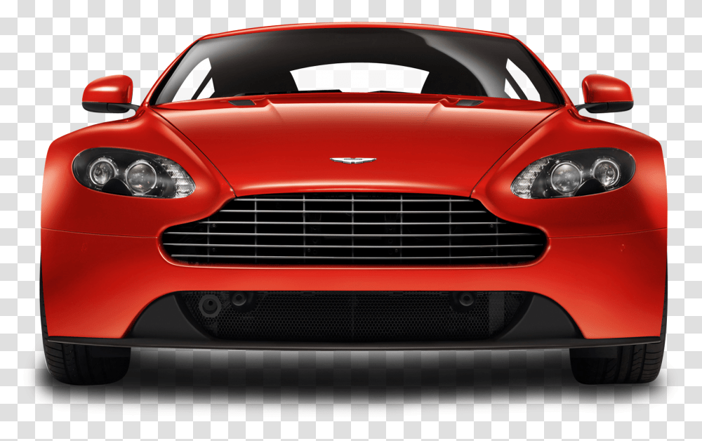 Aston Martin V8 Vantage Front View Car Cars Front View, Vehicle, Transportation, Sports Car, Coupe Transparent Png