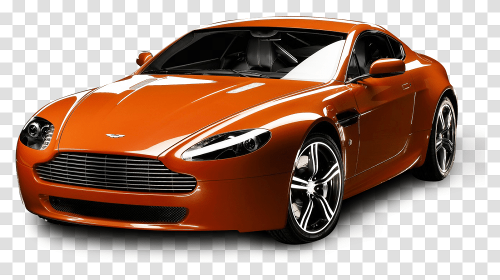 Aston Martin V8 Vantage N400 Orange Car Aston Martin V8 Vantage, Vehicle, Transportation, Sports Car, Coupe Transparent Png