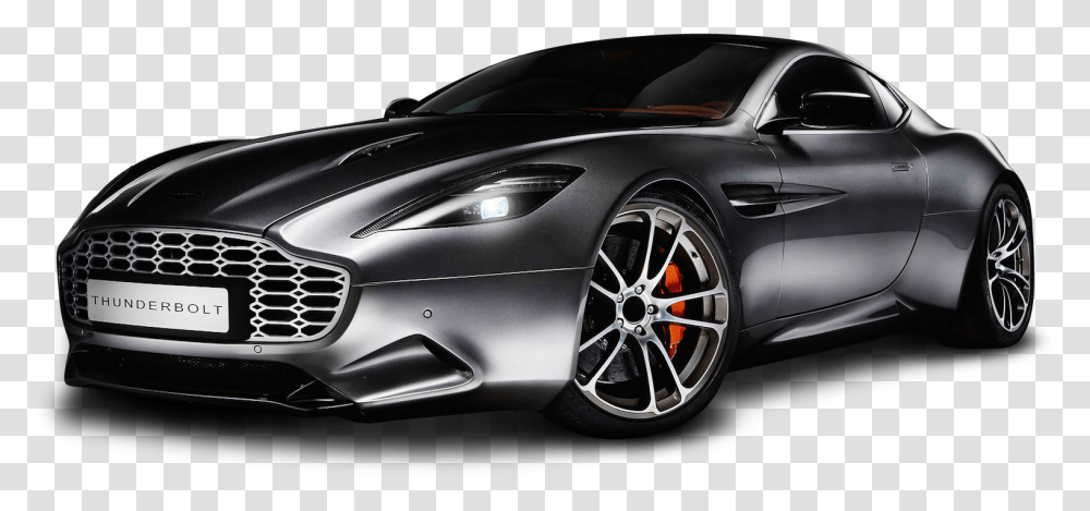 Aston Martin Vanquish Thunderbolt Car, Vehicle, Transportation, Automobile, Tire Transparent Png