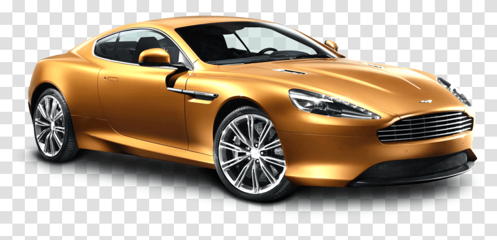 Aston Martin Virage Gold Car Image Aston Martin Virage 2019, Vehicle, Transportation, Automobile, Wheel Transparent Png