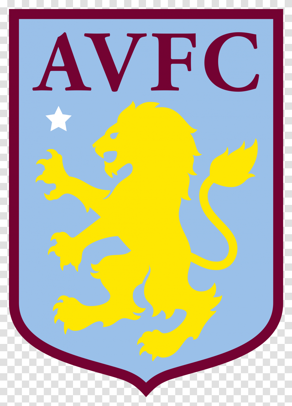 Aston Villa Club Badge, Poster, Advertisement, Paper Transparent Png