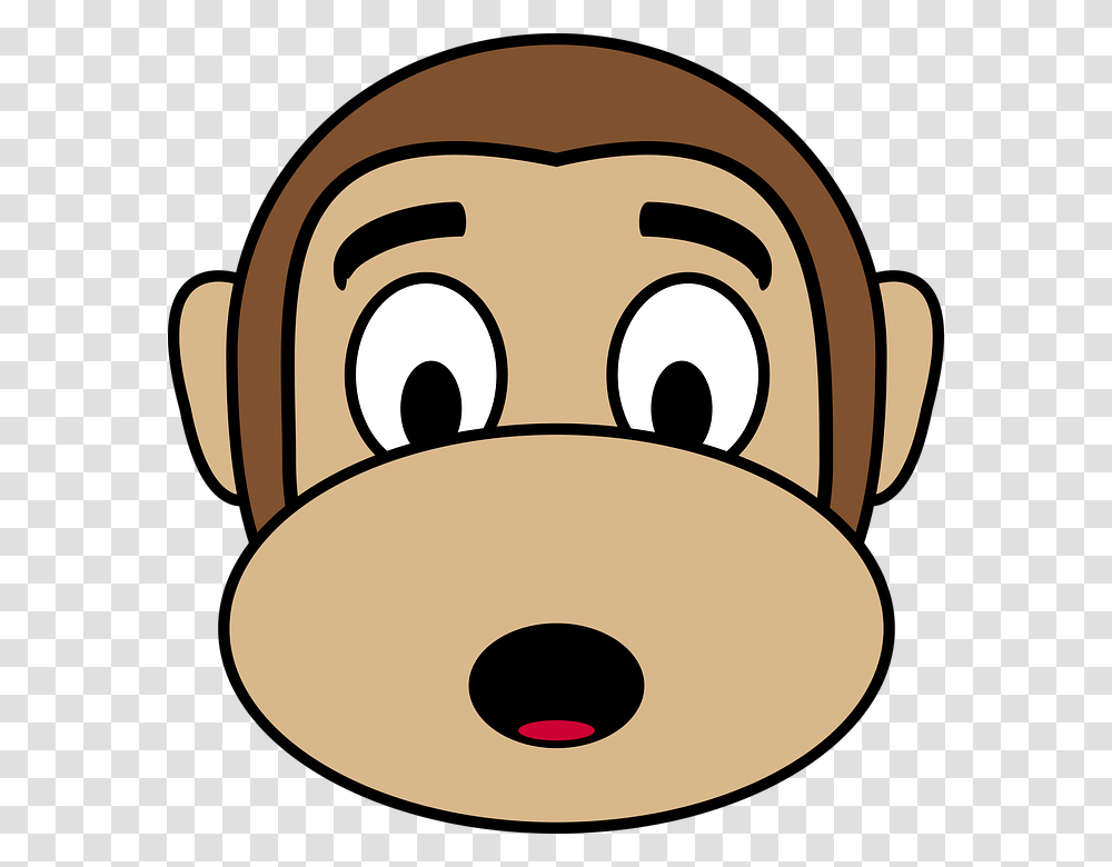 Astonished Face Monkey Shocked Crying Monkey Emoji, Mammal, Animal, Piggy Bank, Toy Transparent Png