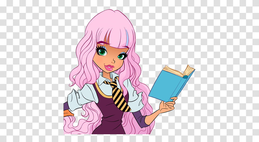 Astoria Rapunzel From Regal Academy, Person, Book, Comics, Manga Transparent Png