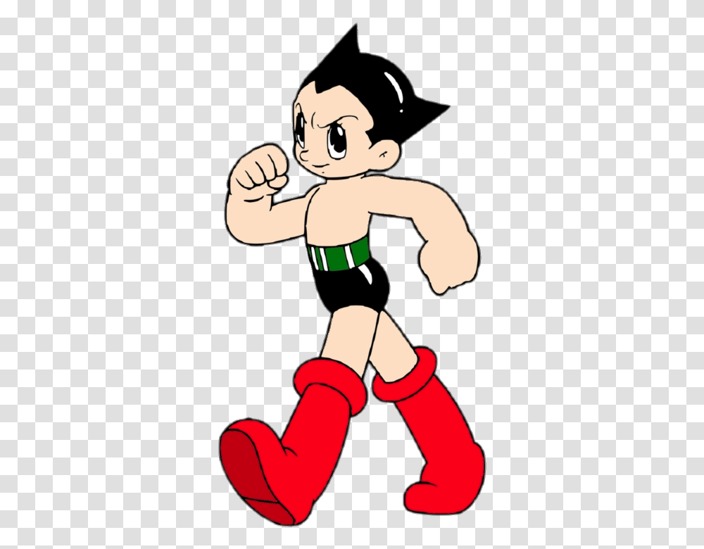 Astro Boy Marching Astro Boy Background, Hand, Person, Human, Cupid Transparent Png